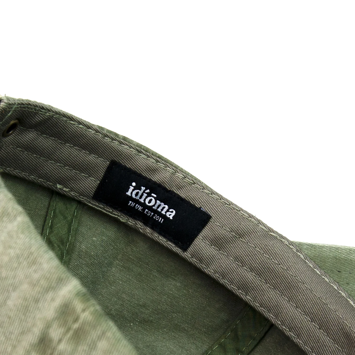 6 Panel Cap - Camino (Olive) - Image 3
