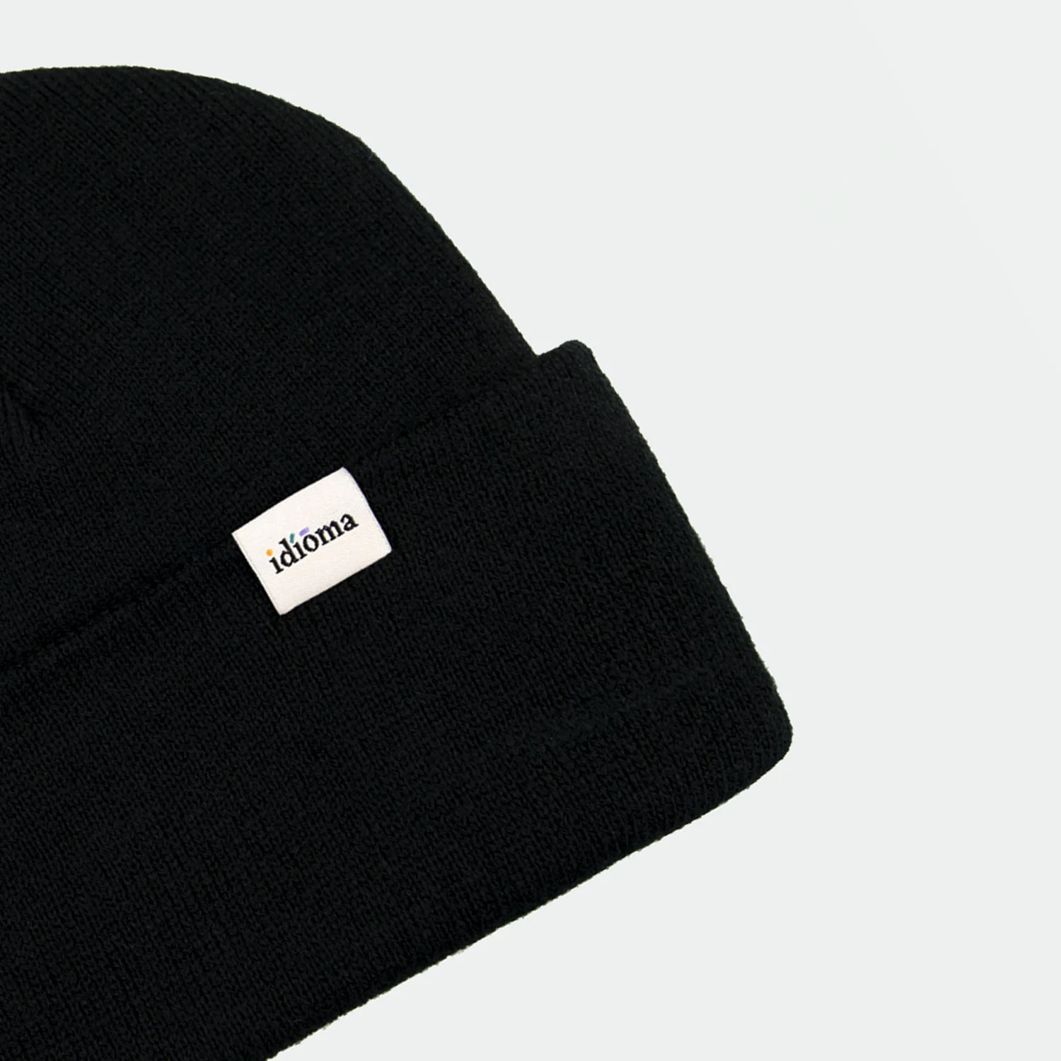 Classic Beanie Hat - Black - Image 3
