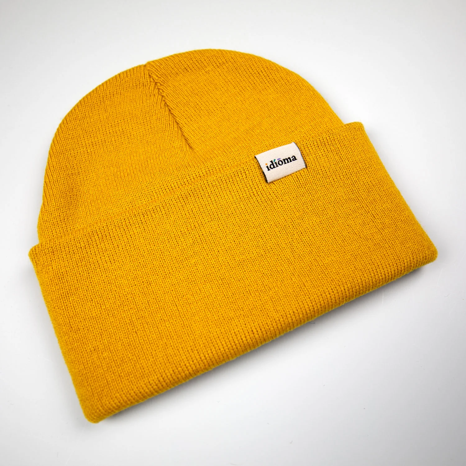 Classic Beanie Hat - Saffron - Image 4