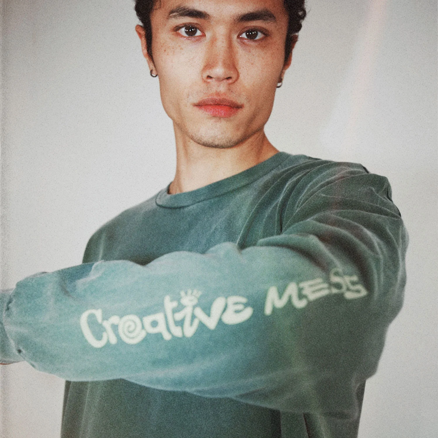 Creative Mess T-shirt (Long Sleeve) - Image 4