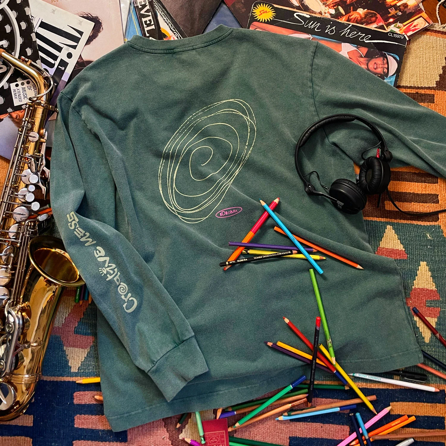Creative Mess T-shirt (Long Sleeve) - Image 5