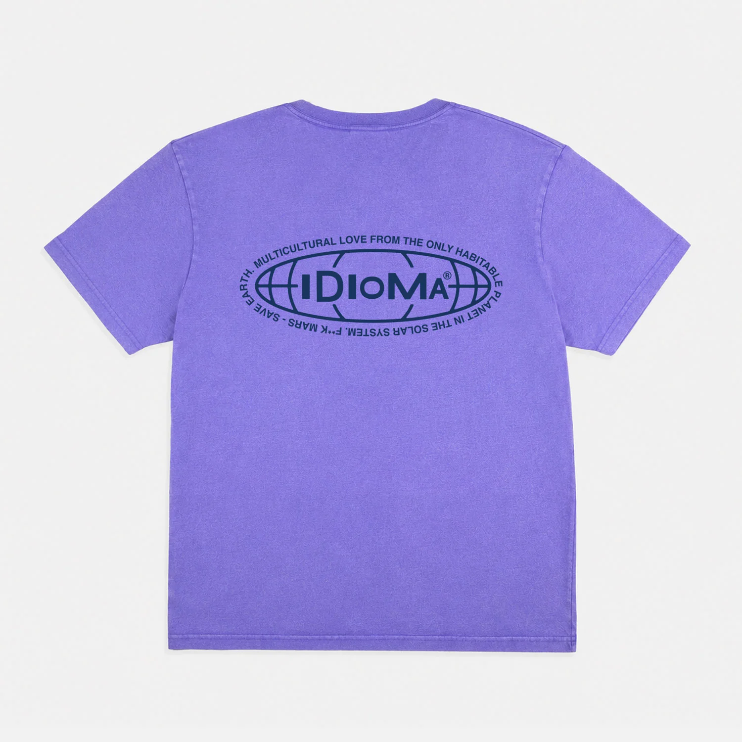 Globe T-shirt (Purple Haze) - Image 2