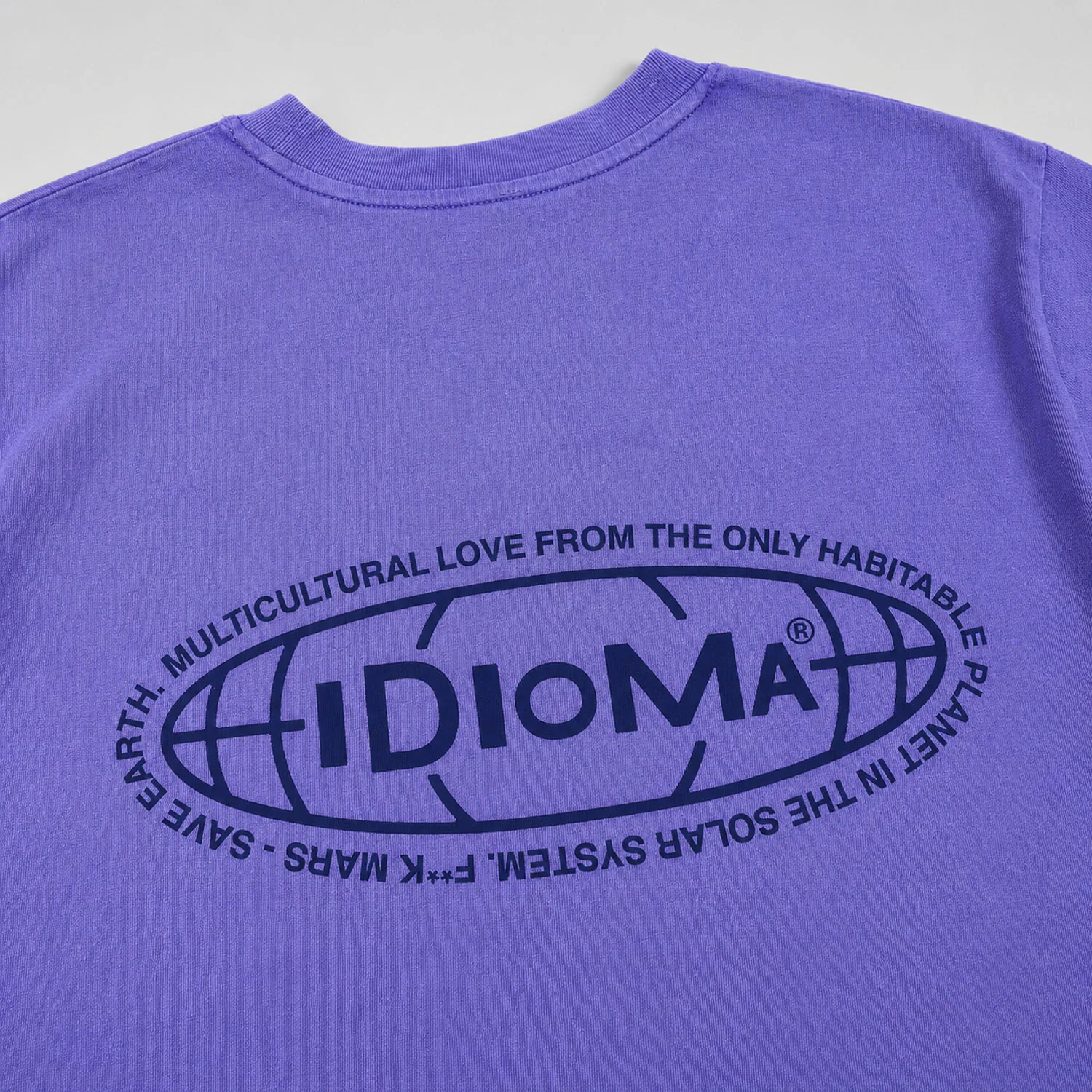 Globe T-shirt (Purple Haze) - Image 4