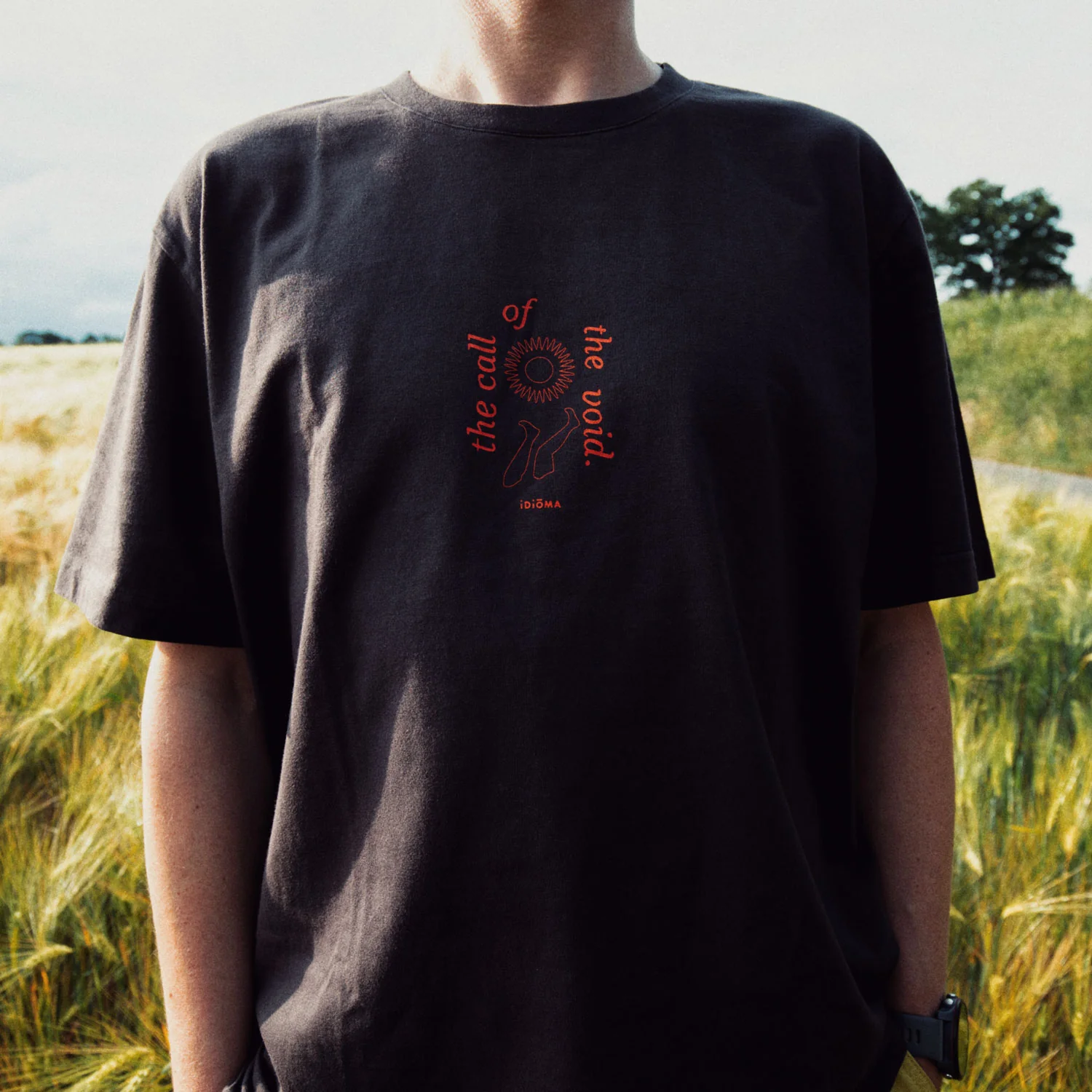L'appel Du Vide T-shirt (Noir délavé) - Image 4