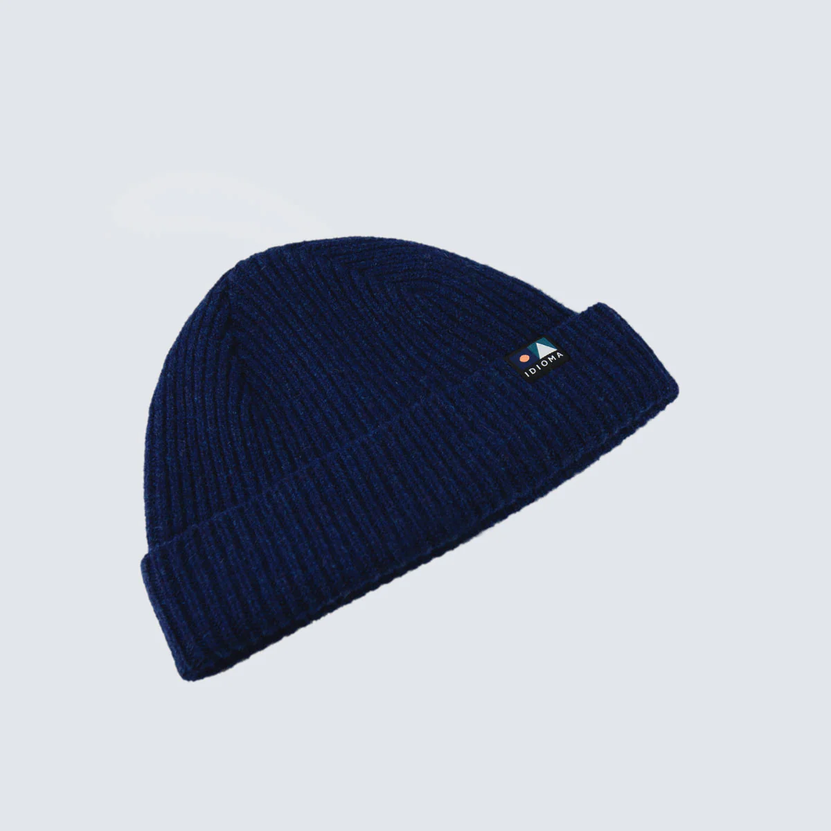 An Alba Wool Beanie - São Bento Blue