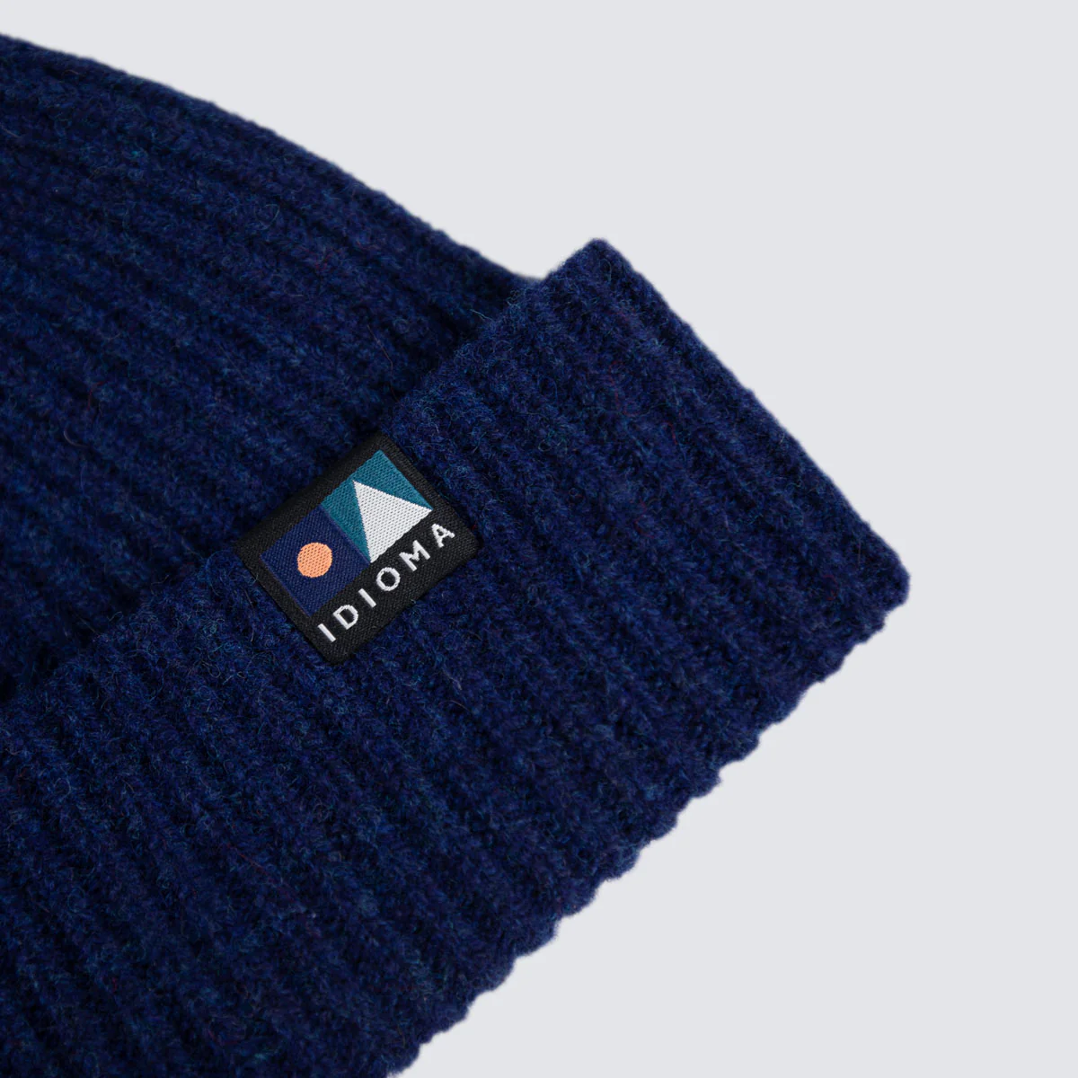 An Alba Wool Beanie - São Bento Blue - Image 2