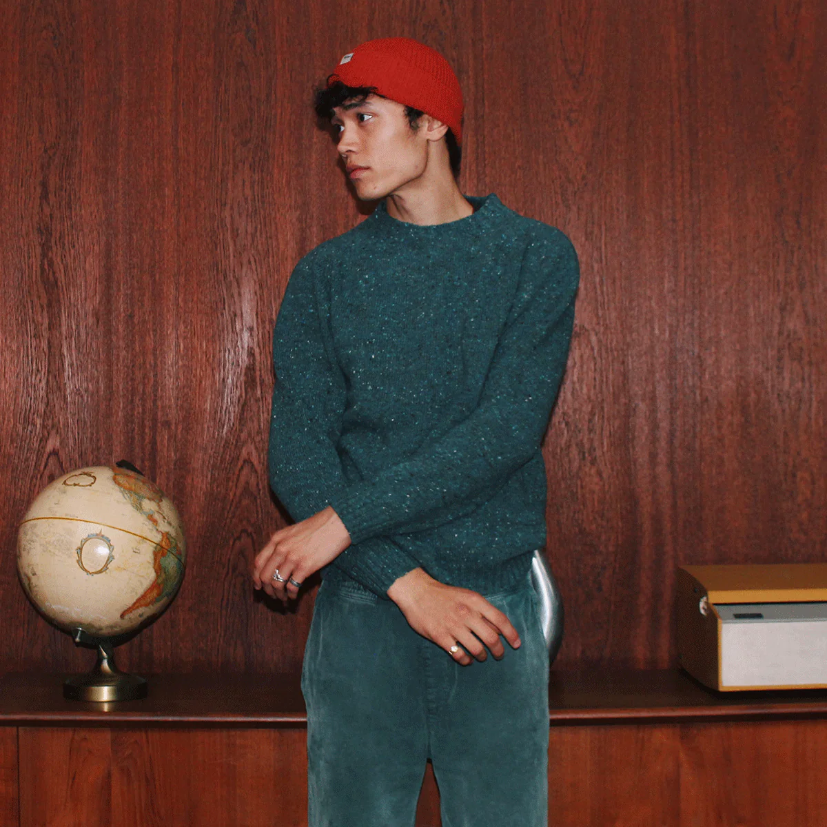 Merino Jumper - Aurora Borealis - Image 2