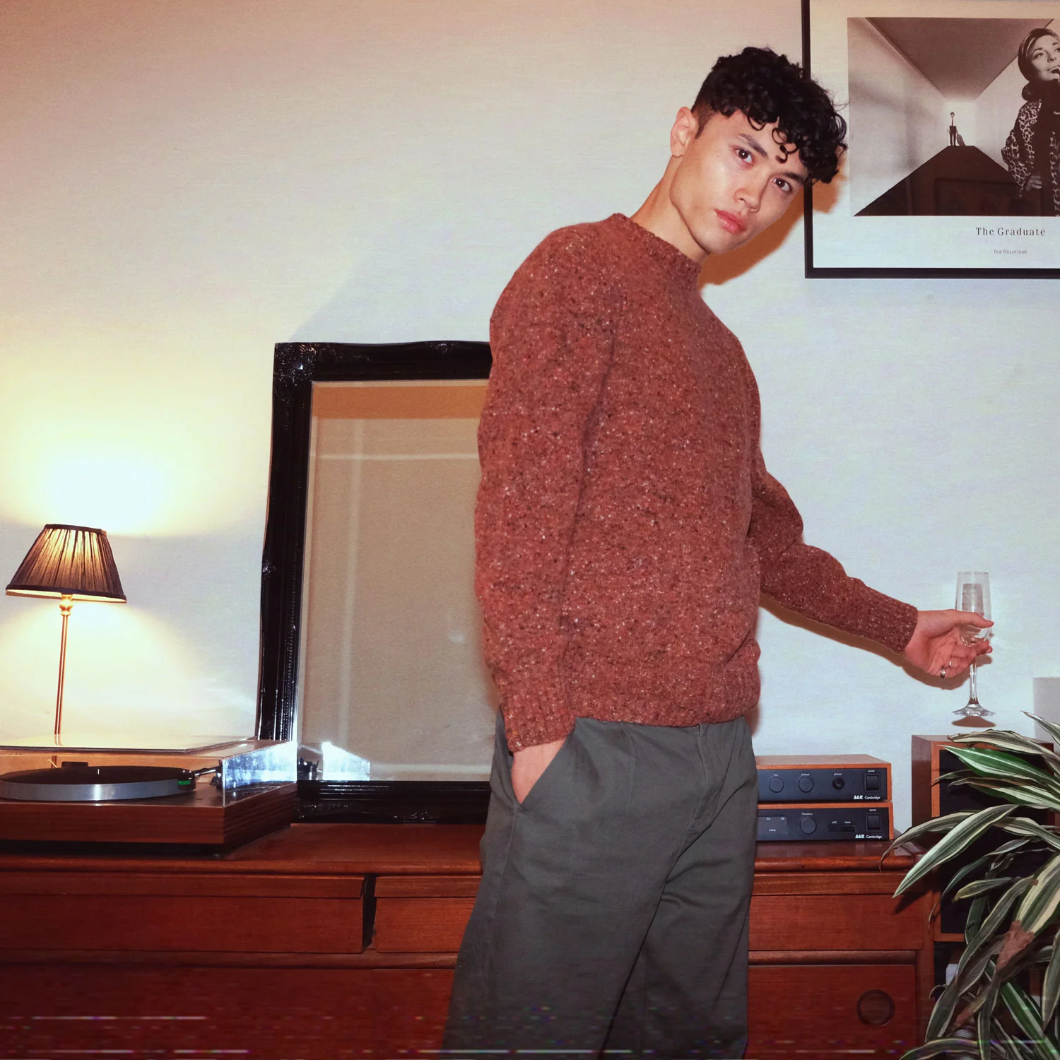 Merino Jumper - Feuilles d'automne - Image 2