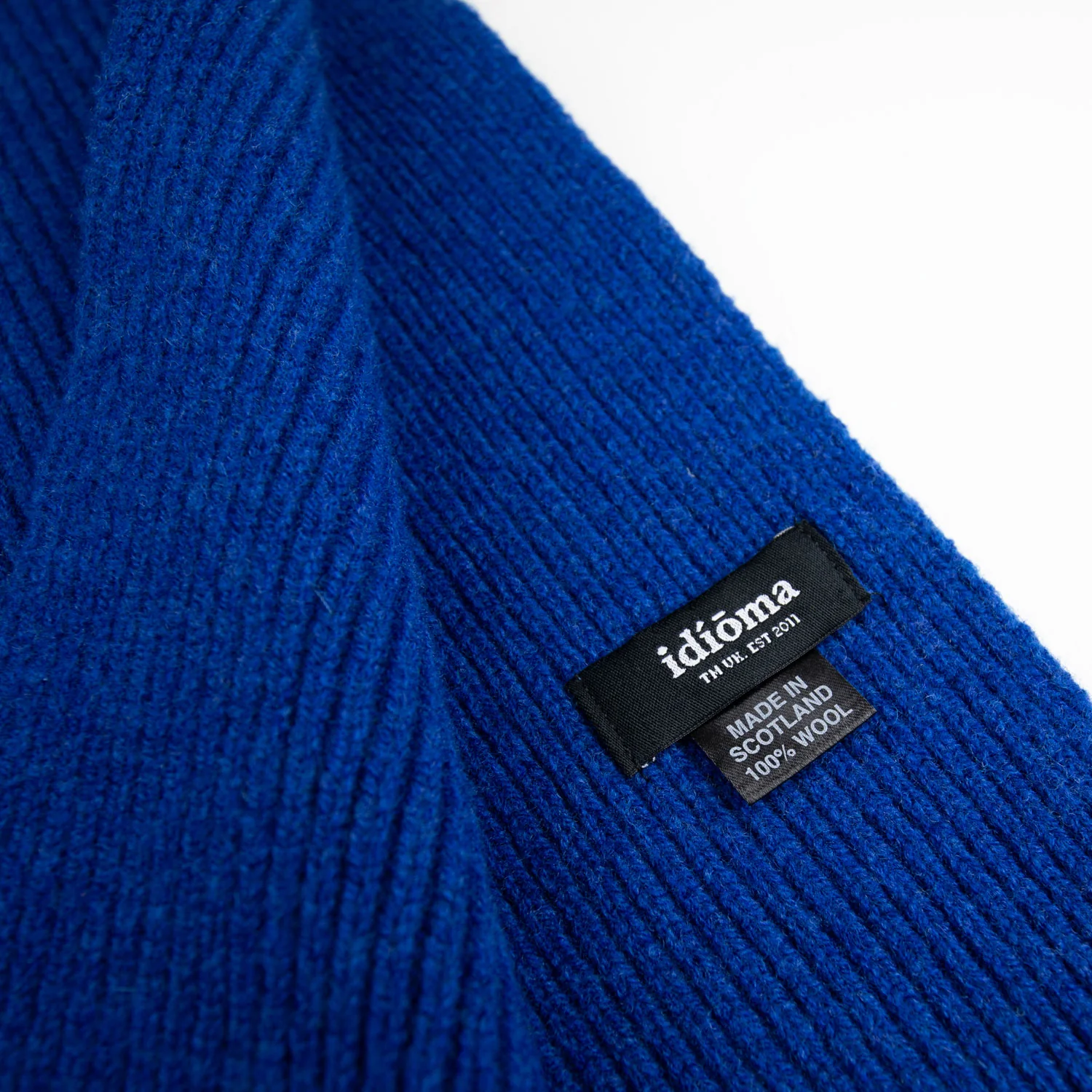 Merino Scarf - Azur Blu - Image 3