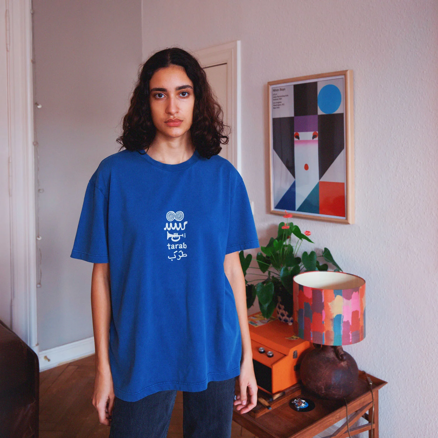 Tarab T-shirt (Azur Blu) - Image 4